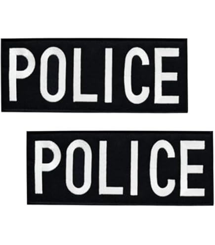Politie, badge om op te strijken, strijkplaatje, strijkpatches, USA politie, carnaval, kostuum, patchwork, maat 7,5 x 9 cm Politie, badge om op te strijken, strijkplaatje, strijkpatches, USA politie, carnaval, kostuum, patchwork, maat 7,5 x 9 cm