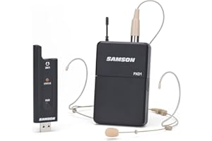 Samson XPD2 zestaw słuchawkowy mikrofon - cyfrowy system bezprzewodowy USB