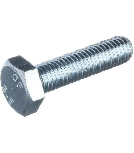 5x M10-1.25x60 JIS Small Head Hex Flange Bolts - 10.9 Grade, Zinc Plated Steel - Rivercity Fastener
