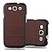 Produktbild Cadorabo Hülle für Samsung Galaxy S3 / S3 NEO - Hülle in Woody Kaffee – Hardcase Handyhülle in Vintage Holz Optik - Schutzhülle Bumper Back Case Cover