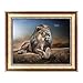 Produktbild logres Lonely Löwe 5D Diamant Stickerei DIY Malerei Kreuzstich Craft Home Decor