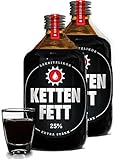 Kettenfett Lakritz Likör 2 Flaschen a 0,5l