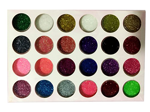 TOPBeauty 24 Loose GLITTER Eyeshadow Eye shadow Face Body Painting Paint Craft Nail Art by TOPBeauty - 3