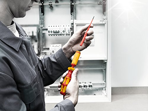 Wera Kraftform Kompakt VDE Torque, VDE-isolierter Bit-Handhalter mit Wechselklingen-Sortiment, 1,2 – 3,0 Nm, 15-teilig, 05059291001 - 12