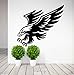 Price comparison product image American Eagle Bird of Prey Wall Art Sticker Decal Stencil Animal Mural Bedroom Wall Decals Home Decor Wallpaper 57X29Cm