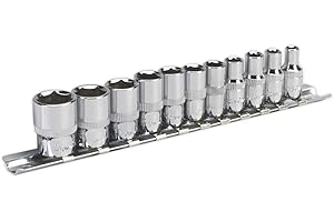 Sealey AK2670 zestaw gniazd 11 szt. 1/4" Sq Drive 6 pkt. WallDrive® Imperial