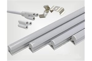 SILAMP Tube néon LED 120cm T5 18W - Blanc Froid 6000K - 8000K