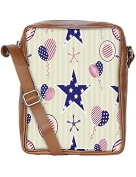 Snoogg , Damen Umhängetasche mehrfarbig multi