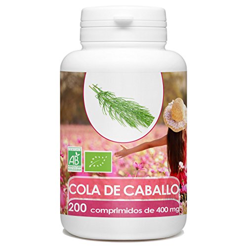 Cola de Caballo Organica - 200 tabletas de 400 mg