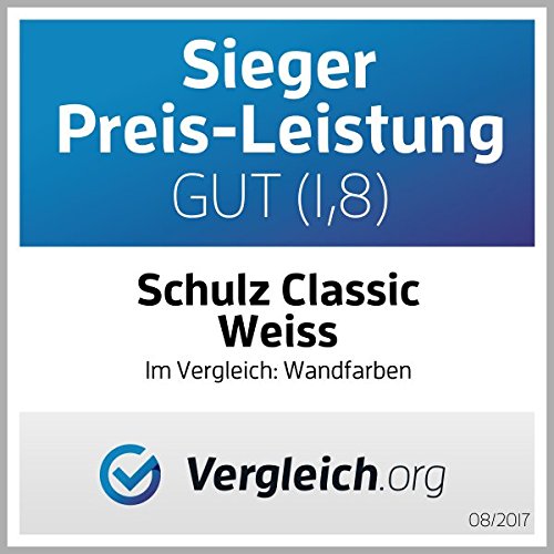 Schulz Classic Weiss, Wandfarbe, Innenfarbe, weiß, 10l - 3