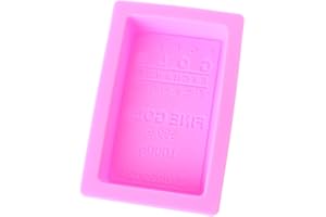 GUMEI Moule à gâteau en Silicone de Moule en Brique d'or, Moule à Savon en Forme de Lingot de Fabrication à la Main