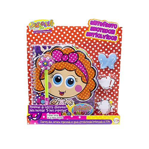 CHAMOY- ARTEFACTO ANOTADOR ANTIOLVIDOS Cuaderno con Accesorios, Multicolor (CIFE Spain 41854)