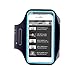 Produktbild Handyhülle | Smartphone-Tasche zum Joggen | Stabil genähter Klettverschluss | Ultraleichtes Material | Ideal zum Fitness, Fahrradfahren, Joggen | Handy Armband Ultrasoft Sport | Hülle, Case, Tasche, Schützhülle | Verstellbares Armband Umfang 24,50cm - 43,50cm | Schlüsselfach inklusive | Geeignet für alle Smartphones bis 5,5" | Samsung Galaxy J3,J5,J7 | Samsung Galaxy A3,A5 | Samsung Galaxy S7,S7 Edge, S8 | iPhone 6,6s,7,7s | Sony | Huawei |