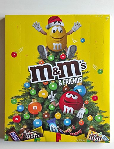 Preisvergleich Produktbild m&m Friends Adventskalender Menge:361g