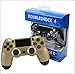 Produktbild WTZFHF Gamepad Bluetooth PS4 Gaming Controller Wireless, USB-Aufladung, Vibration Feedback, Gaming Controller für PS4 (Gold) Überraschungsgeschenk