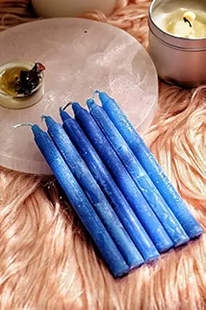 Blue Candle | Spell Work Set of 25 | Ritual Candle | Spell Candle | Wiccan Candle