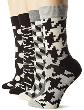 Happy Socks Geschenkbox BLACK WHITE GIFT BOX XBLW09-9001 Grau