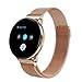 Produktbild Glowjoy Smartwatch Herren Damenuhr Armband,Smart Uhr Touchscreen IP67 Wasserdicht Sportuhren Männer Jungen Aktivitätstracker mit Pulsmesser Kalorienzähler Schlaftracker Blutdruckmesser (Gold )