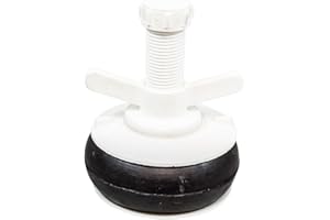 SCAPP EQUIPMENT SCAPP Verstellbarer Rohrstopfen 3,5“ für Rohr-Innen-Ø 83 – 97 mm, mit 1/2“ Hohlgewinde (weitere Größen verfügbar)