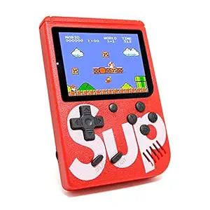 RATEHALF 400 in 1 USB Rechargeable Console/Led Screen/Retro Classic Gaming Console Portable for Kids