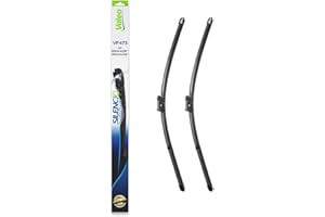 VALEO Silencio Escobilla - VF473 - Kit de Alto Rendimiento, Visibilidad Superior en Carretera, Fácil Instalación, Hojas Planas Originales de 650mm/650mm - Delanteras - Juego de 2 Escobillas - 574673
