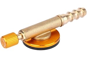 MAGT Gasladdningsadapter, mässing gasspis adapter universell gasladdningsadapter hållbar gasomkopplare adapter för utomhuscam