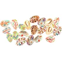 100 Breloques Coquillage Cauri Naturel Beebeecraft - Pour Bijoux DIY, Artisanat - Environ 22mm - Lot Boîte