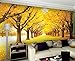 Produktbild ADDFLOWER Europäischen stil 5d dekorative malerei nahtlose wandverkleidung mural wohnzimmer sofa TV hintergrund wand tapete 3d wälder landschaft wandbild, 400x280 cm (157,5 von 110,2 in)