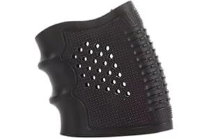 DONGKER Tactical Grip Sleeve Grips Fodera per Pistola, Impugnatura Gomma Pistole Antiscivolo, Fondina per Guanto Tattico con Impugnatura, per Pistola G17/G18/G19/M4, Tiro e Caccia