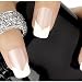 Generic 5Pcs French Manicure Nail Art Tips Form Fringe Guides Sticker DIY Stencil