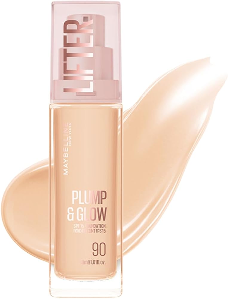 Maybelline New York Lifter Niasinamid ve Hyalüronik Asit İçeren Aydınlatan Fondöten - 90