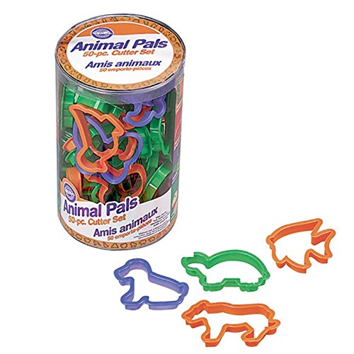 Wilton 50-teiliges Ausstechformen-Set Tiere