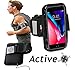 Produktbild Navitech wasserdicht Schwarz Sport / Fitness / Jogging / Radfahren / Skifahren Armband Tasche Oberarmtasche Schutz Hülle Etui Case für iPhone 8 Plus