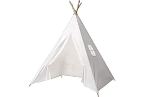 Takezuaa Teepee Tent for Kids,Play Tent for Boy and Girls,Play Tent Castle Foldable Teepee Tent,Indoor and Outdoor Pyramid Teepee Tent,New Fabric Polyester Camping Tent for Family