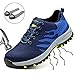 Produktbild SUADEEX Arbeitsschuhe Herren Stahlkappe Damen Sicherheitsschuhe Leicht Atmungsaktiv Schutzschuhe Sportlich Turnschuhe Trekking Schuhe Traillaufschuhe- Gr. 35 EU (Etikettgröße: 36 EU), Blau