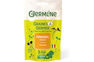 Epicerie salée Germ'line - Graines à germer fenugrec origine France 150g - unité