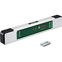 Bosch EasySpiritLevel elektronische waterpas (intuïtief led-concept, geluidsassistent, helling tot /-3°, nauwkeurigheid van 0,1° tot 0°, 90°, 180° en 270°, schaalverdeling, in kartonnen doos