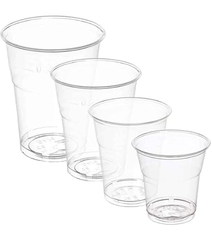 bio3 100/500/1000 Bicchieri monouso 500ml tacca 0,4 Biodegradabili e Compostabili in PLA usa e getta Plastic free | After Plastic (500