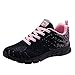 Produktbild WWricotta Damen Sportschuhe Atmungsaktiv Turnschuhe Laufschuhe Schnürschuhe Freizeitschuhe Outdoor Sneaker Shoes Plateauschuhe Flache Schuhe