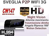 Resolución vídeo: 1280 * 720 grabador de, de 30 fps en streaming 640 * 480
