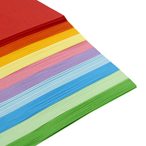 JPSOR 400 Stück Doppelseite Origami Papier Faltpapier (200 Blätter 6,3*6,3 Inch+ 200 Blätter 3,2*3,2 Inch ) - 2