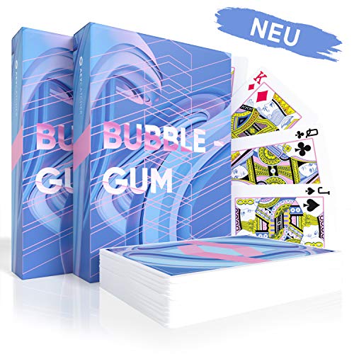 AEY Catcher® Zauberkarten + Augmented Reality Trend 2020 (Bubblegum Edition) Spielkarten für Kartentricks + Cardistry (Perfektes Handling)