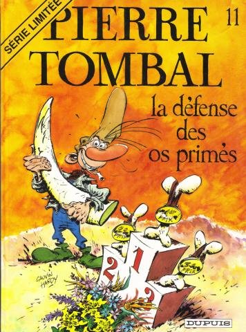 couverture de : PIERRE TOMBAL T.11 - LA D&Eacute;FENSE DES OS PRIM&Eacute;S