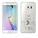 Produktbild Samsung Galaxy S6 Edge Hülle von licaso® aus TPU schützt Dein S6 Edge 5,1" Schutz-Hülle Cover I Love you to the Moon & Back Liebe zum Mond & zurück Case transparent klare Schutzhülle galaxys6 galaxys7 Tasche Silikon Style (Samsung Galaxy S6 Edge, To the Moon & Back)