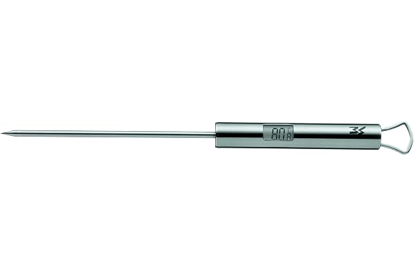 WMF Profi Plus Thermomètre de Cuisine numérique 23 cm avec écran LCD en Acier Inoxydable Cromargan résistant à la Chaleur jusqu'à 200 °C