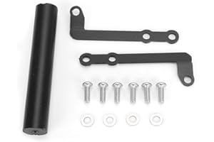 Aramox Supporto per telefono per moto, staffa per navigatore GPS per moto Supporto per telefono cellulare Supporto per staffa Supporto per Versys 1000 15-19