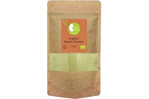 Organic Neem Leaf Powder - Certified Organic - by Busy Beans Organic (100g)