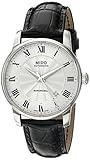 Mido Herren-Armbanduhr BARONCELLI Analog Automatik Leder M8600.4.21.4