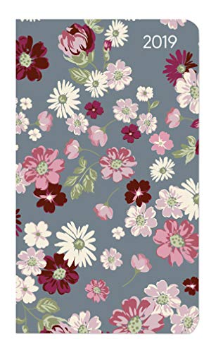 Slimtimer Blütenmeer 2019 - Taschenplaner / Taschenkalender (9 x 16) - Weekly - 128 Seiten