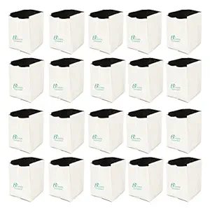 BIO BLOOMS AGRO INDIA PRIVATE LIMITED Poly Grow Bag, Multicolour, Standard, Pack of 20.